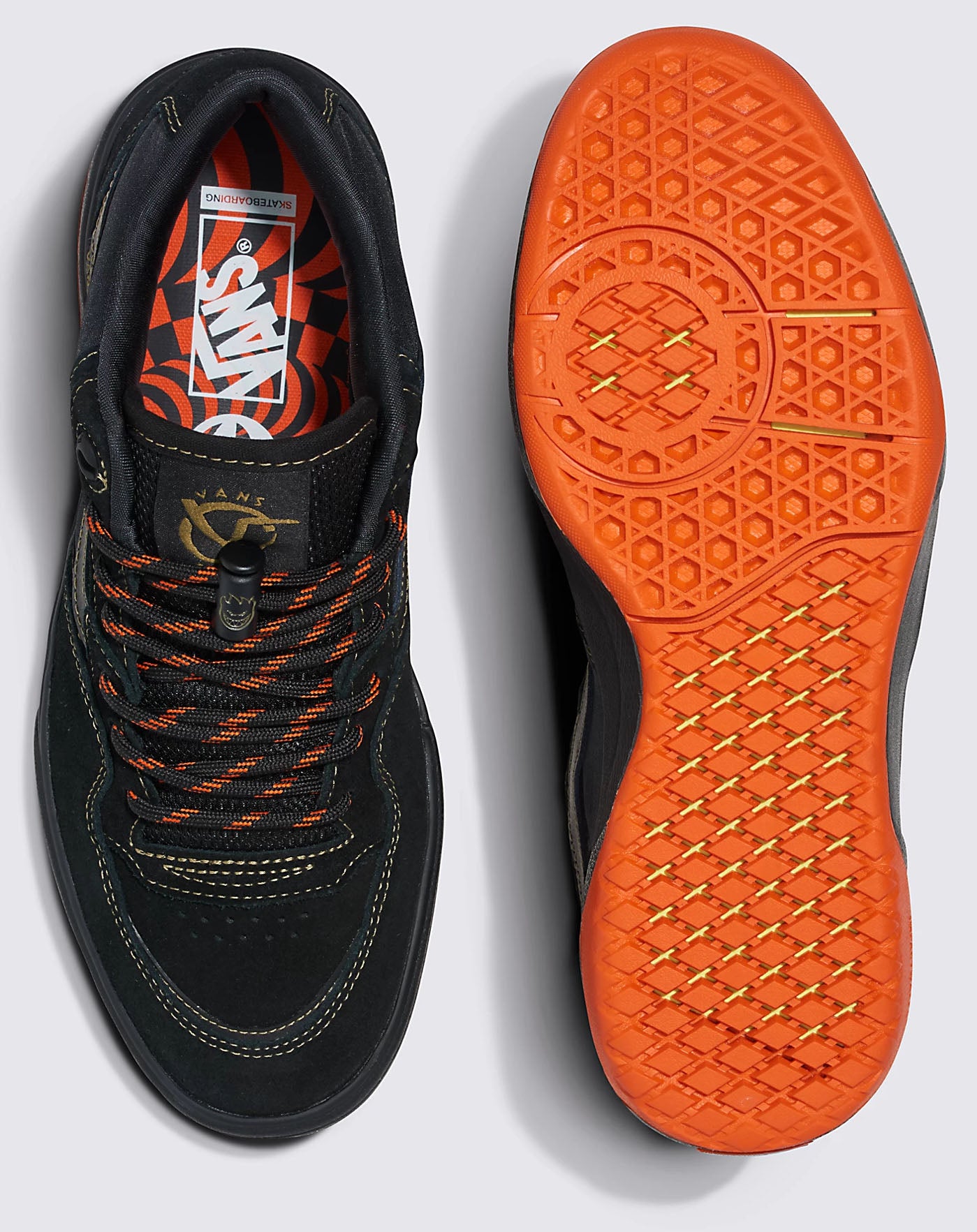 Vans - Rowan 2 Shoes | Black Flame (Spitfire