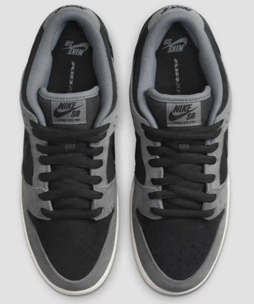 Nike SB - Dunk Low Pro Shoes | Dark Smoke Grey – Plusskateshop.com