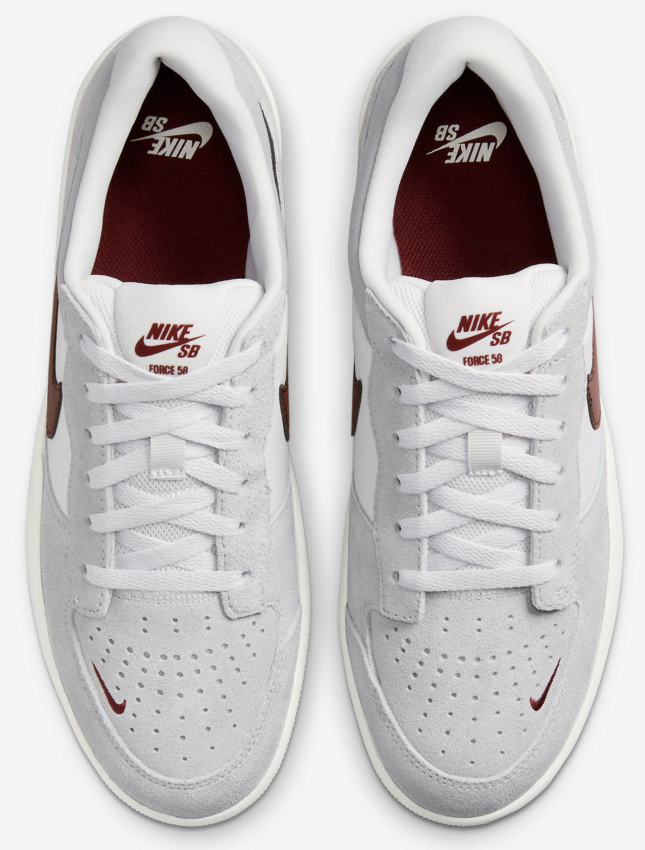 white red nike sb