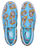 Vans - Skate Slip-On Shoes | Synth Blue (Flame Dice)