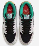 Nike SB - Dunk Low Pro QS Shoes | White Black (CSEF)