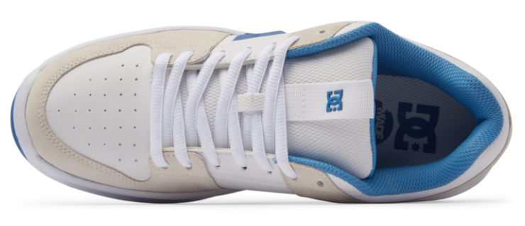 New Buscemi Lynx DC Shoes Men\'s Size 9.5 White Blue Leather Skate Made In Italy DC x Buscemi lynx OG | eBay main image 2