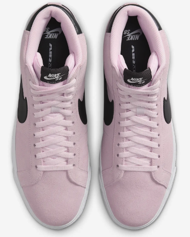 Nike SB - Blazer Mid Shoes | Pink Foam – Plusskateshop.com display picture 2