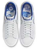 Nike SB - Blazer Low Pro GT Premium Shoes | White Royal (Fine China)