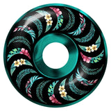 Spitfire - F4 Floral Classics 53mm 99d Wheels | Teal Black Swirl