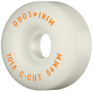 Mini Logo - C-Cut 54mm 101a Wheels | White