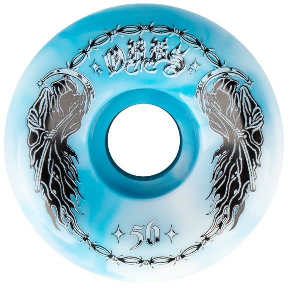 Orbs - Specters 56mm 99a Wheels | Blue White Swirl