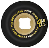 OJ - Black Gum Double Duro Mini Combo 58mm 99a/95a Wheels