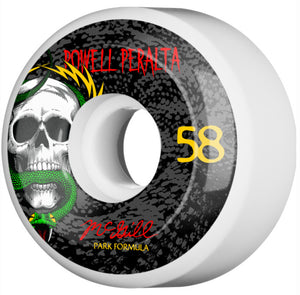 Powell Peralta - McGill 'Skull and Snake' PF 58mm 104a Wheels | White