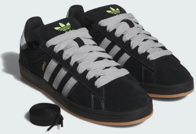 Adidas - Campus 90s ADV Shoes | Black Grey Plusskateshop.com Adidas - Campus 90s ADV Shoes | Black Grey Plusskateshop.com