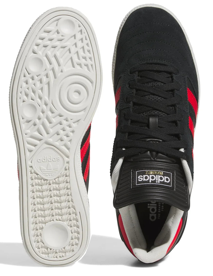 Adidas - Busenitz Pro Shoes | Black Red  Plusskateshop.com