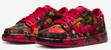 Nike SB - Kids Dunk Low Pro QS (PS) Shoes | Varsity Red (Wizard Of Oz)