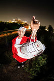éS - TJ Rogers Shoes | White Red