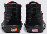 Vans - Skate Sk8-Hi Shoes | Black Flame (Spitfire)
