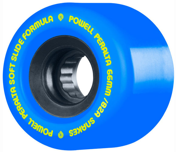 Powell Peralta - Snakes Soft Slide 66mm 75a Wheels | Blue