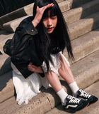 Vans - Super Lowpro Shoes | Black White Gum