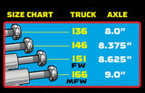 Independent - 136 'Stage 4' 8" Trucks (Set of 2)