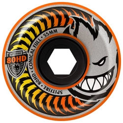 Spitfire - 80HD Conical Full 55mm 80d Wheels | Fade Orange