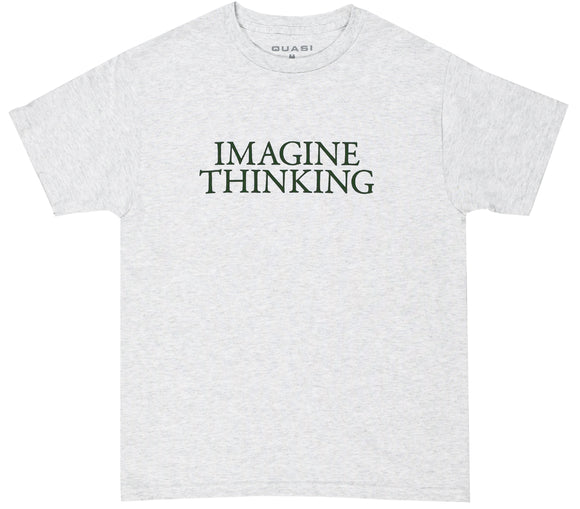 Quasi - Imagine Tee | Ash Grey