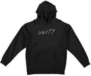 Unity - Embroidered Logo Hoodie | Black