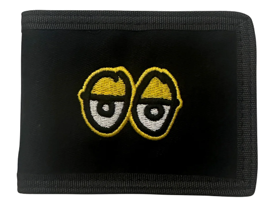 Krooked - Eyes Bi-Fold Wallet | Black