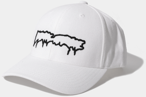 FA - Drip Logo Snapback Hat | White
