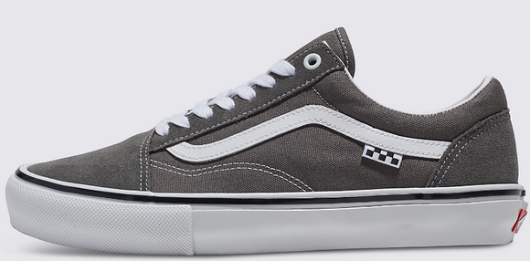 Vans - Skate Old Skool Shoes | Pewter White