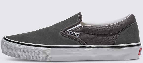 Vans - Skate Slip-On Shoes | Pewter White