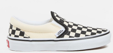 Vans - Kids Classic Slip-On Shoes | Black White (Checkerboard)