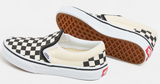 Vans - Kids Classic Slip-On Shoes | Black White (Checkerboard)