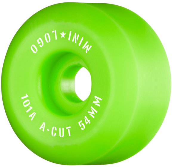 Mini Logo - A-Cut 54mm 101a Wheels | Green