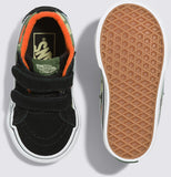 Vans - Toddler Sk8-Mid V Reissue Shoes | Black (Geo Camo)