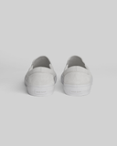 War Saw - Stranger Slip-On Shoes | White White (Suede)