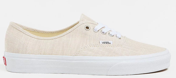 Vans Authentic Shoes Egret Summer Linen Plusskateshop