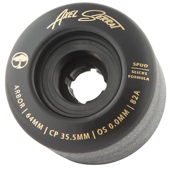 Arbor - Axel Serrat Spud 64mm 82a Wheels | Black