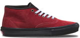 Vans - Skate Authentic Mid Shoes | Ember Red Black