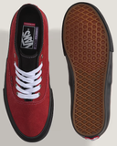 Vans - Skate Authentic Mid Shoes | Ember Red Black