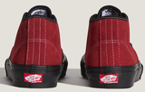 Vans - Skate Authentic Mid Shoes | Ember Red Black