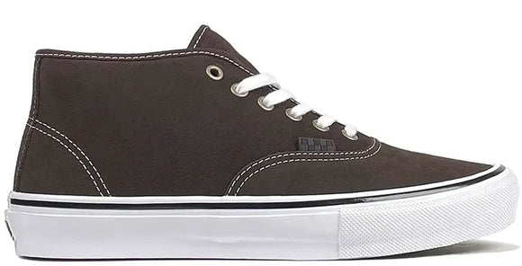 Vans - Skate Authentic Mid VCU Shoes | Dark Brown