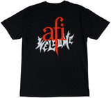Welcome x AFI - Nowhere Garment-Dyed Tee | Black