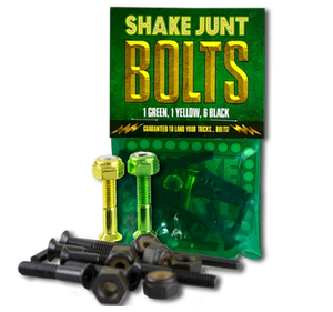 Shake Junt - 1" Allen Bag O' Bolts | Black Green Yellow