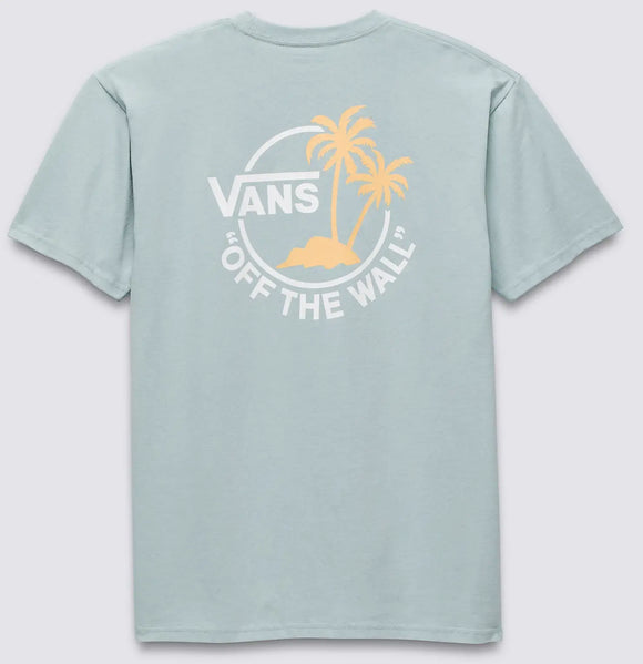 Vans - Mini Dual Palm Tee | Gray Mist Yarrow