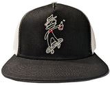 Plus - Drinkin' Buddy Trucker Hat | Black White
