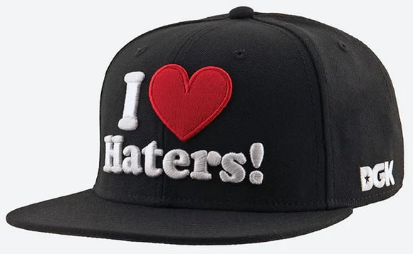 DGK - Haters Snapback Hat | Black