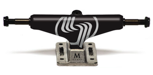 Silver - M-Class Hollow 8.25" Trucks | Black (Set of 2)
