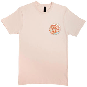 Santa Cruz - Women's Wave Dot Tee | Blush