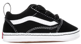 Vans - Infant Old Skool Crib Shoes | Black White