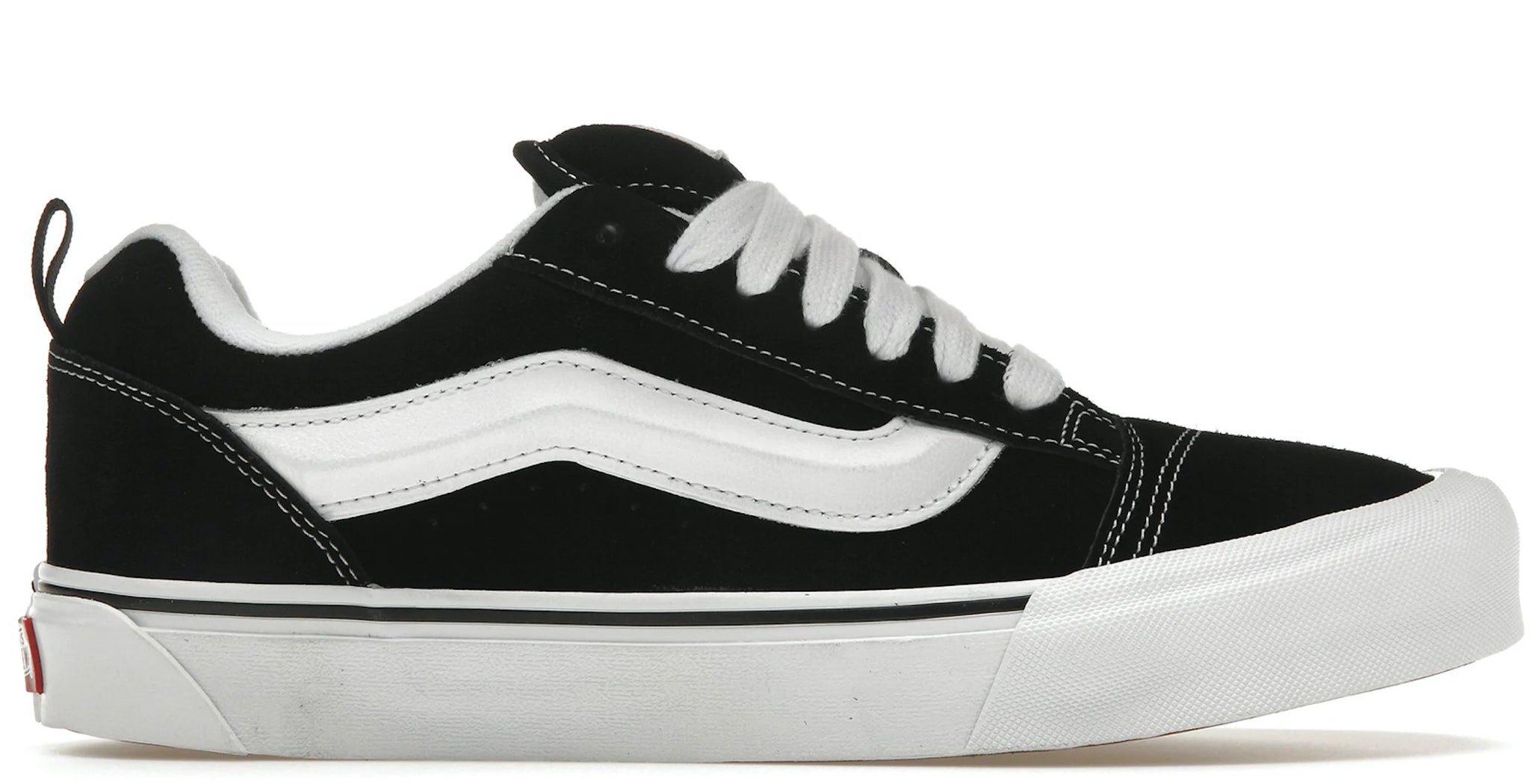 Vans - Knu Skool Shoes | Black White – Plusskateshop.com Vans - Knu Skool Shoes | Black White – Plusskateshop.com