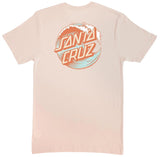 Santa Cruz - Women's Wave Dot Tee | Blush