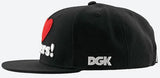 DGK - Haters Snapback Hat | Black